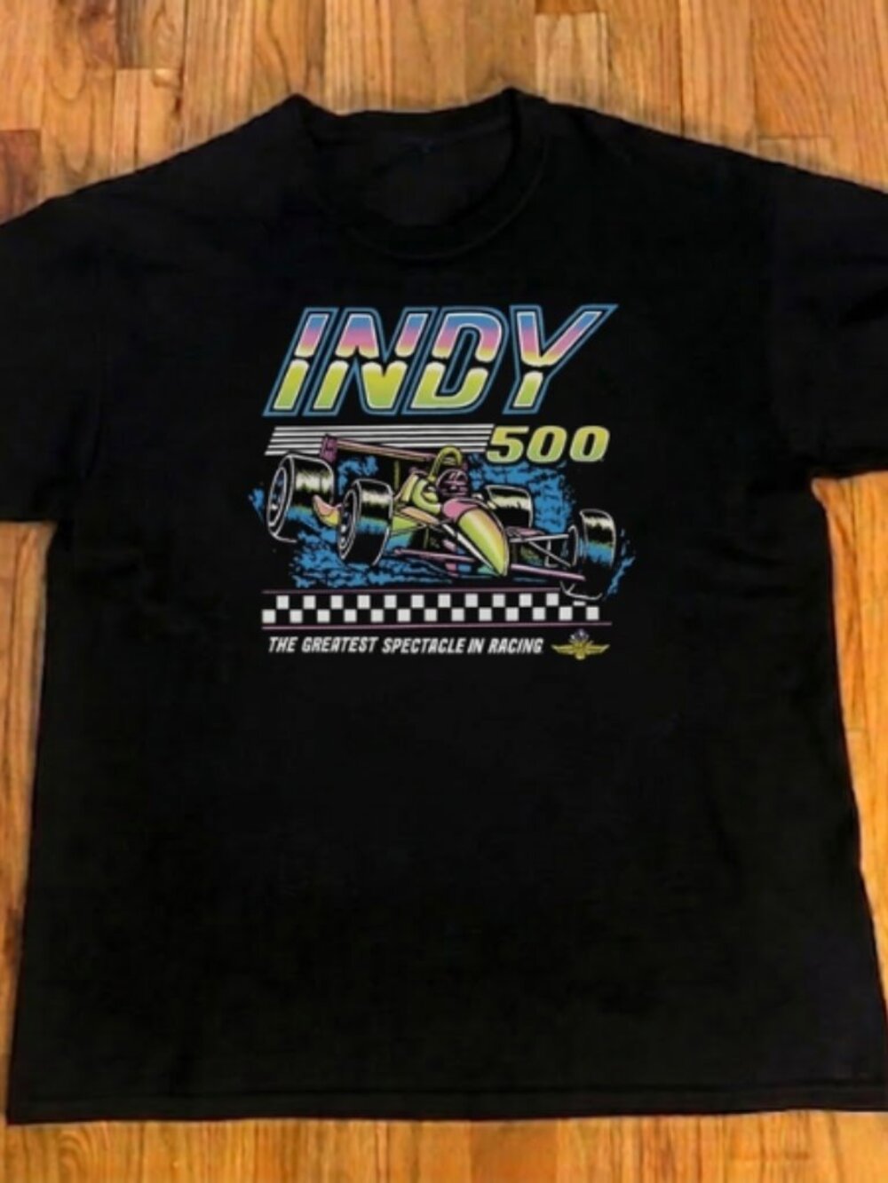Vintage Style INDY 500 Graphic T-Shirt